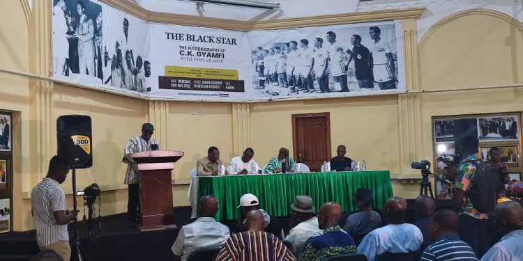 The Black Star: C.K Gyamfi’s autobiography launched in Accra