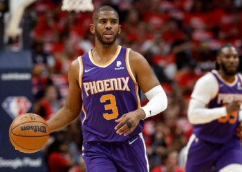 Chris Paul’s record shooting performance leads Suns past Pelicans into second round of NBA playoffs