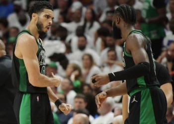 Celtics win at Heat to edge closer to finals with ugly Game 5 win