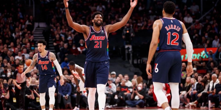 Sixers finally finish off Raptors with Game 6 rout to reach second round of NBA playoffs