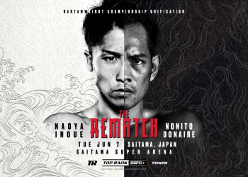 The rematch: Naoya Inoue, Nonito Donaire meet again in bantamweight title unification in Japan June 7