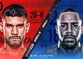 July 15: Arnold Barboza Jr.-Danielito Zorrilla and Olympic silver medal stars Keyshawn Davis, Richard Torrez Jr. confirmed for ESPN-televised Tripleheader
