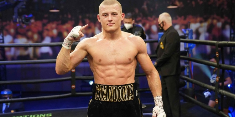 Eimantas Stanionis reacts to Conor Benn fight talk and states Errol Spence could be next