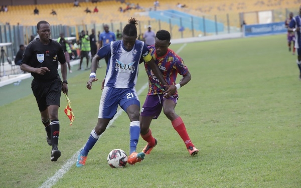 Great Olympics thrash Hearts of Oak 3-0 to complete Ga Mantse derby double