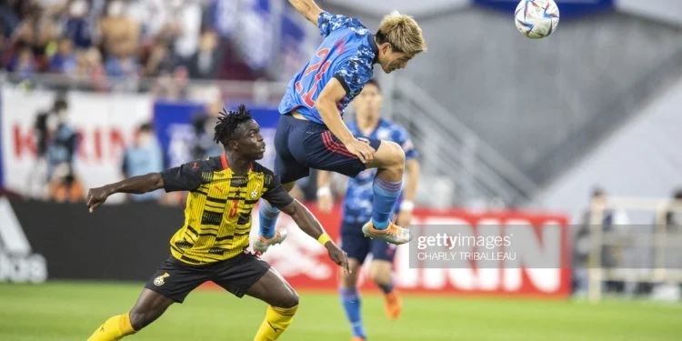 France based  Alidu Seidu debuts for Ghana in Japan defeat