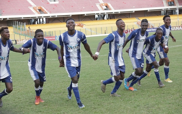 Great Olympics thrash Hearts of Oak 3-0 to complete Ga Mantse derby double