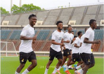 Black Stars hold final training ahead of Chile clash