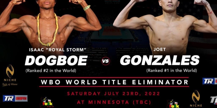 Isaac Dogboe v Joet Gonzalez to headline Top Rank July 23 show
