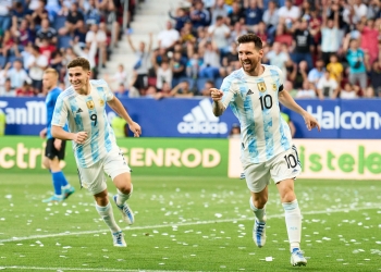 Messi nets 5 for Argentina for 1st time, overtakes Puskas for 4th all-time