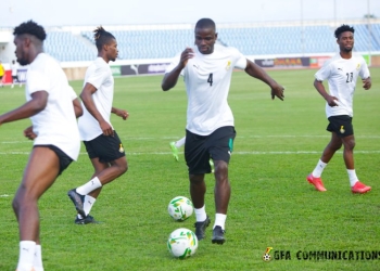 PHOTOS: Black Stars final training at Cape Coast Stadium ahead of Madagascar clash