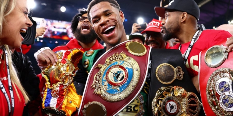 Haney defeats Kambosos to be crowned undisputed lightweight world champion