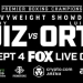 Tickets go on sale Thursday for Andy Ruiz Jr vs -Luis Ortiz on September 4 in Los Angeles