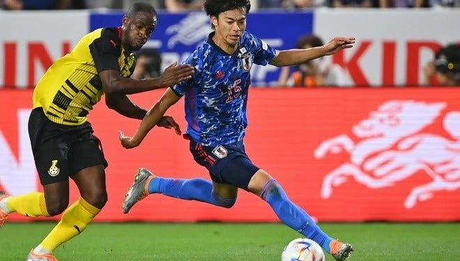 Kirin Cup: Japan forward Kaoru Mitoma reacts to thumping win over Ghana
