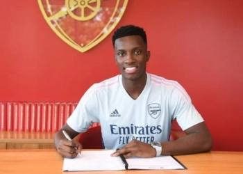 Eddie Nketiah rating to go after sealing new Arsenal contract