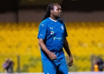 Prince Tagoe strikes in injury time to salvage 2-2 draw for African Giants against Dortmund Legends in Accra