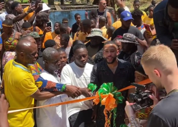 Barcelona forward Memphis Depay, refurbishes Cape Coast School for Deaf and Blind