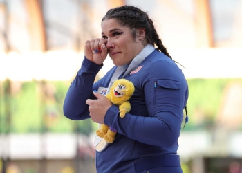 Historic night for Chase Ealey who claims Team USA’s maiden outdoor World’s gold in women’s shot put