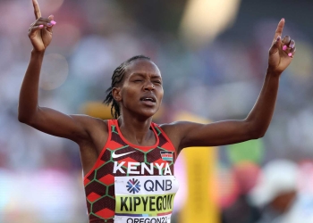 “We have faith, we believe in Faith” and Kipyegon delivers Kenya’s first gold in Oregon