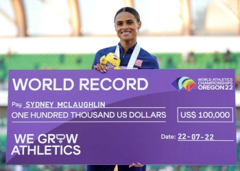 Incredible World Record for McLaughlin! Sensational Sydney claims her first world title at Hayward Field