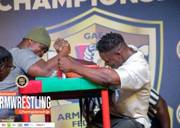 Ghana Armwrestling President targets 20 medals at Africa championship in Nigeria July 17-19