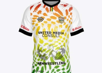 Ghana Armwrestling unveil kits as Sports Ministry, NSA, K-Balm Ointment support towards 2022 Africa Championship