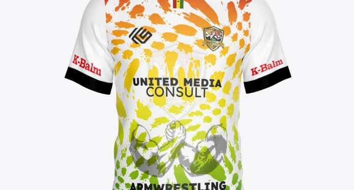 Ghana Armwrestling unveil kits as Sports Ministry, NSA, K-Balm Ointment support towards 2022 Africa Championship