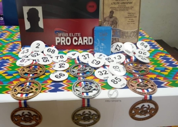 Ghana Armwrestling unveil kits as Sports Ministry, NSA, K-Balm Ointment support towards 2022 Africa Championship