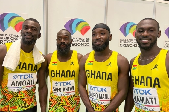 Ghana qualify for 4x100m final at 2022 World Athletics Championship