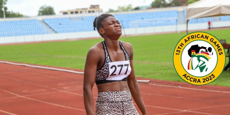 Janet Mensah rockets past Grace Obour to win women’s 200m final at National Invitational