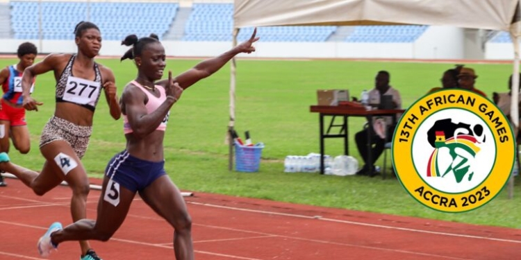 Mary Boakye wins women’s 100m final in style at Accra 2023 LOC Invitational