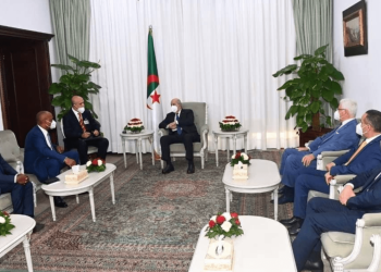 CAF President Dr Motsepe concludes successful five-country visit and meets Algerian President Tebboune in Algiers