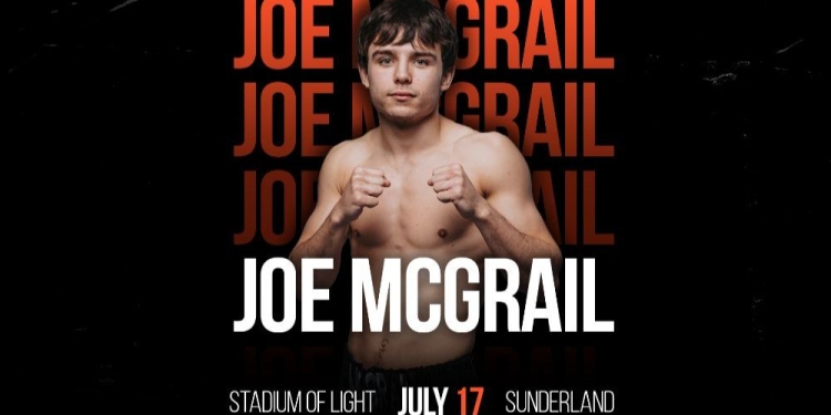 Young Joe Mcgrail to fight for second time in 15 days July 17