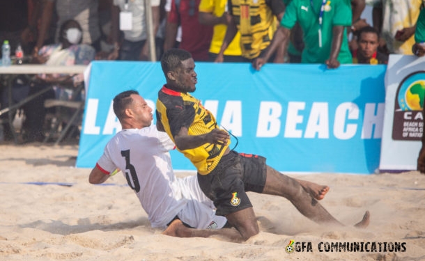 Black Sharks set for Beach Soccer AFCON qualifying second leg  against Sand Pharaohs in Egypt Sunday