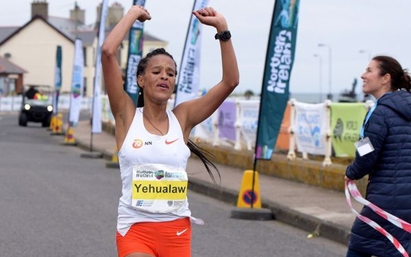 Yehualaw and Yimer run UK all-comers’ records in Larne