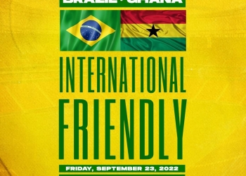 Ghana book Brazil friendly September 23 ahead of 2022 World Cup