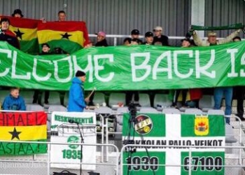 Finnish side KPV welcome back Ishmael Yartey in style on second debut