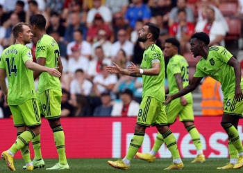 Bruno Fernandes: Our spirit saw off Saints