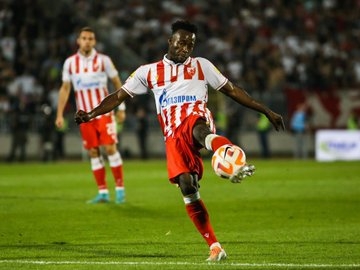 Red-hot Osman Bukari delighted with goal in Serbian derby between Red Star and Partizan