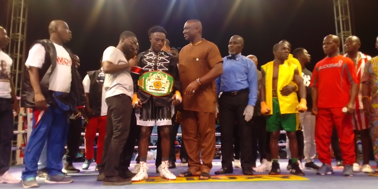 Michael Abban puts up tantalising display on Deluxy Professional Boxing League fight night 12