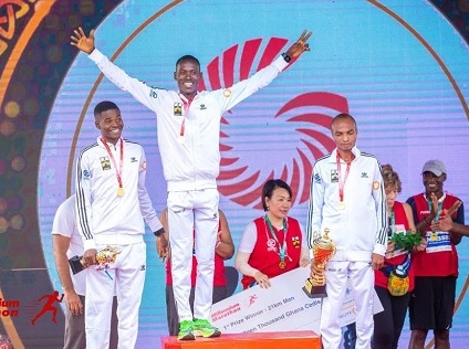 Ishmael Arthur wins 2022 Millennium Marathon with new Ghana record