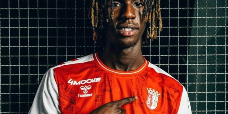 Portuguese club Braga announce signing of Ghanaian teenager Pierre Dwomoh