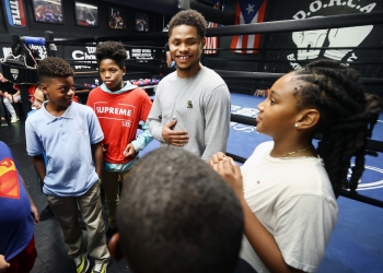 It’s fight week: Shakur Stevenson, Robson Conceição touch down in Brick City