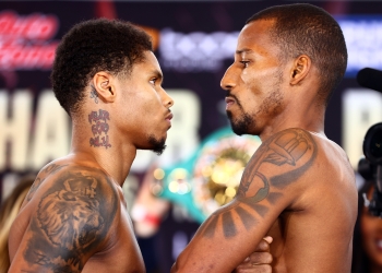 Weigh-In results: Shakur Stevenson loses titles on scales ahead of Robson Conceição clash