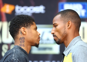 Newark homecoming: Shakur Stevenson set to defend world titles against Brazilian contender Robson Conceição