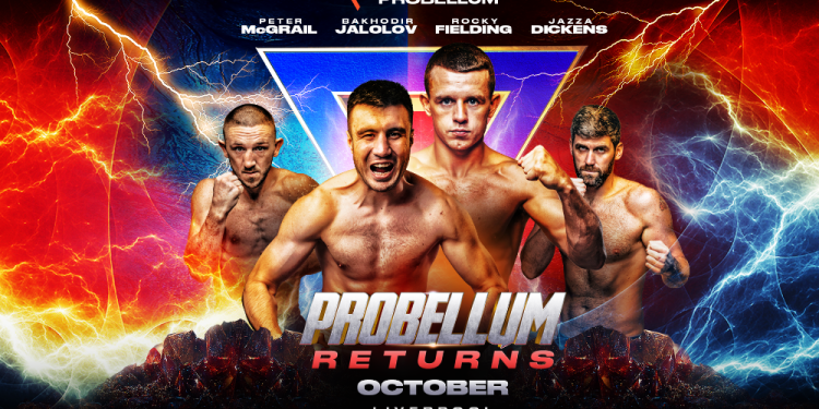 Peter McGrail and Jalolov to star in Liverpool next month on Probellum return
