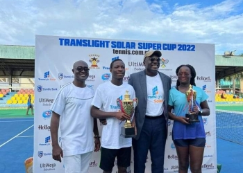 Samuel Antwi triumphs over Johnson Acquah in final of Translight Solar Tennis Super Tournament