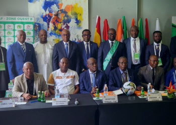 CAF General Secretary attends WAFU B AGM and holds discussions with Ivorian government on AFCON2023 preparations