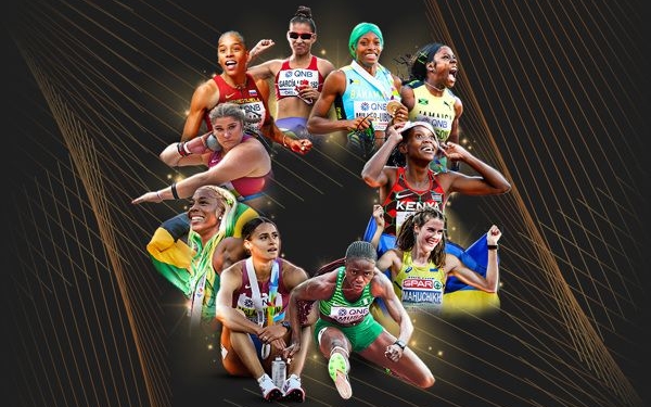 Nominees announced for Women’s World Athlete of the Year 2022