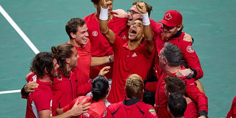 Canada beat Australia to win first-ever Davis Cup title