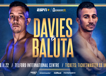 Liam Davies-Ionut Baluta, light heavyweight contender Anthony Yarde headline UK Fight cardd